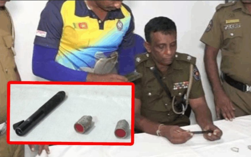 இலங்கையில் பேனைத் துப்பாக்கிகள் கண்டுபிடிப்பு.