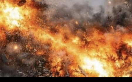 அமேரிக்கா எண்ணெய் சுத்திகரிப்பு  நிலையத்தில்  பெரும் வெடிப்பு!